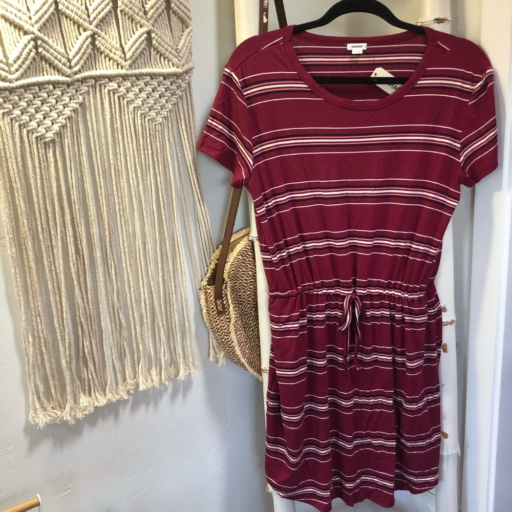 striped tshirt dress!